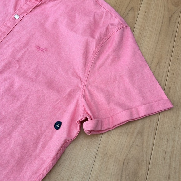 Hollister Pink/Coral Colarless XL - Picture 4 of 10